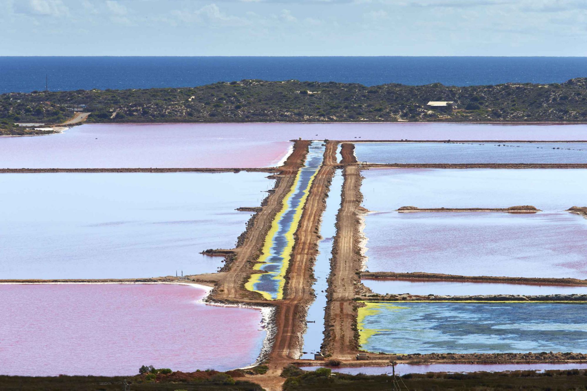 Hutt Lagoon In Australia